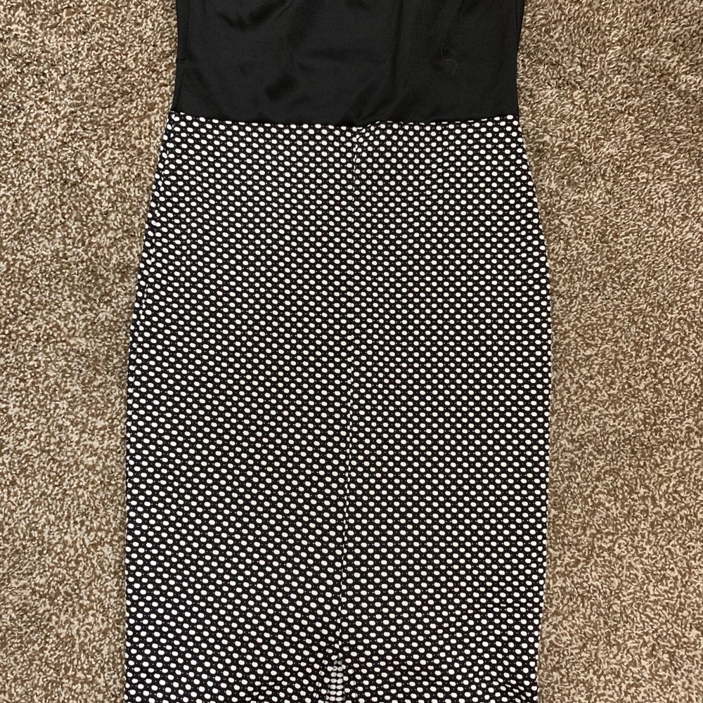 Stretchy polkadot dress